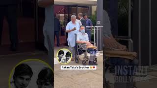 Ratan Tatas sir brother jimmy Tata arrives to pay his last respects at tha NCPA ground🥹🌺🙏 [upl. by Ateuqirne]