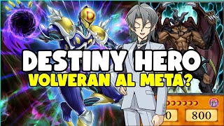 REGRESA el EX TIER 1 a RECLAMAR su CORONA  Destiny Hero Deck  YuGiOh Duel Links [upl. by Etnom]