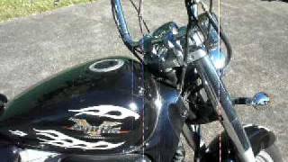 Hyosung Aquila GV250 start up sound slash cut exhaust amp ape hanger Mirage kasinski Alphasport 250 [upl. by Hardden940]