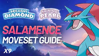 why SALAMENCE is the BEST dragon in BDSP VGC  Battle Tower Pokemon Brilliant Diamond Shining Pearl [upl. by Mychael]