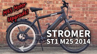 Stromer ST1 2014 M25 to M45 Upgrade [upl. by Noskcire]