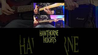 HAWTHORNE HEIGHTS  Ohio is for Lovers  Guitar and Bass Cover 4 [upl. by Safko328]