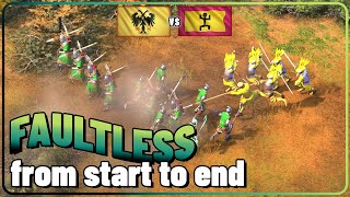 A defensive strategy gets dismantled  age of empires 4 casted game [upl. by Gretna]