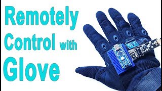 How to Make Arduino Gesture Control Robot  Wireless Glove Control  Mert Arduino [upl. by Ajnin]