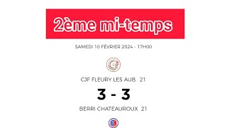 Match Fleury U14R1 vs Châteauroux U14R1 2éme mitemps 10022024 [upl. by Baiss]