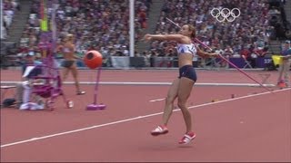 Womens Heptathlon Long Jump amp Javelin Highlights  London 2012 Olympics [upl. by Htessil877]