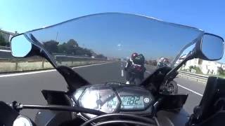 Yamaha R25 vs Yamaha R25 acceleration top speed [upl. by Atir]