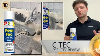 PRODUCT REVIEW  PEEL TEC PAINT REMOVER [upl. by Cotter]