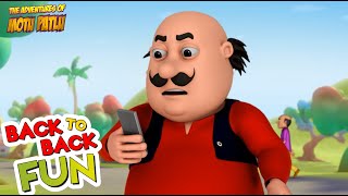 Back To Back  208  Motu Patlu Cartoons  S08  Cartoons For Kids  motupatlu video [upl. by Zurek]