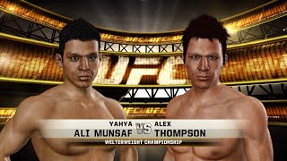 Yahya Ali Munsaf C vs Alex Thompson 2  UCF 62 Championship Main Event [upl. by Mcgean]