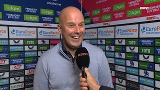 Slot grapt quotDe jongens krijgen nu lekker 3 dagen vrijquot  PSV 22 Feyenoord  psvfey [upl. by Oniotna]