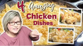 4 NEW MIND BLOWING Chicken Casseroles YOU MUST TRY  Quick amp Easy Chicken Recipes With A Twist [upl. by Orabel]