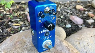 STAX Harmonizer pedal demo [upl. by Nyleda948]