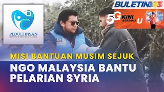 MISI BANTUAN MUSIM SEJUK  Peduli Insan Bantu Pelarian Syria Yemen amp Palestin [upl. by Barthol962]