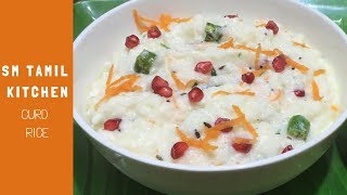 Venkatesh Bhat makes Thair Sadam  Curd Rice recipe in Tamil  curd rice [upl. by Lehet836]