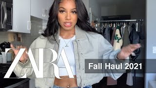 ZARA FALL HAUL 2021 [upl. by Meisel]