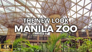 The New Look MANILA ZOO Walk Tour 4K Philippines  February 2022 [upl. by Mahon247]