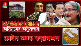 অবিশ্বাস্য সব দুর্নীতি ও অনিয়মের অনুসন্ধান । ক্রাইম এন্ড করাপশন  Crime and Corruption [upl. by Erehc]