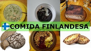 Comida típica finlandesa  Luli en Finlandia [upl. by Dercy]