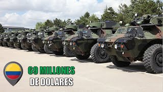 El Ejercito de Colombia adelanta la adquisición de repuestos para sus blindados 4x4 M1117 [upl. by Suiram]