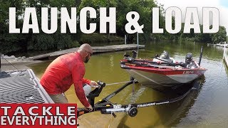 How To LAUNCH And LOAD Your Bass BOAT By YOURSELF [upl. by Nessy]