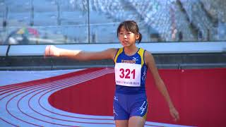 第44回ジュニアオリンピック 女子A走高跳 決勝 2位 [upl. by Hopper990]