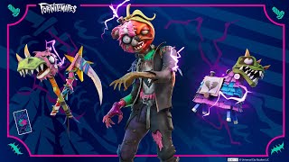 Is This The CREEPIEST Skin In Fortnite Curdle Scream Leader Skin Gameplay [upl. by Ydnis487]