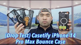 Drop Test Casetify iPhone 14 Pro Max Bounce Case [upl. by Ybur]