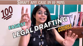 7 STEP GUIDE TO PERFECT LEGAL DRAFTING Beginner friendly🤩 Draft any case [upl. by Weir]