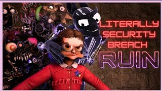 SFM  FNAF  Literally Security Breach  Ruin [upl. by Frerichs]