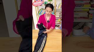 Clothes folding hacks 171 clothfolding foldinghacks youtubeshorts shorts [upl. by Anihsat]