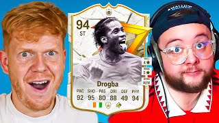 94 GOLAZO Didier Drogba 7 Minute Squad Builder [upl. by Neelhtac709]