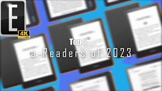 Top 5 eReaders of 2023 [upl. by Derinna]