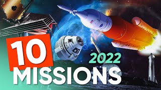 10 MISSIONS spatiales INCONTOURNABLES en 2022  Partie 1 [upl. by Aem13]