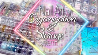 Nail Art Organization amp Storage  Organize With Me [upl. by Adley]