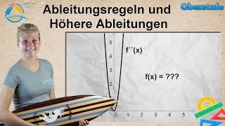 Ableitungsregeln und Höhere Ableitungen  Oberstufe ★ Übung 3 [upl. by Hughie292]