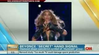 STARTING POINT Beyonces Secret Hand Signal Considered Symbol Of The Illuminati [upl. by Dressler]