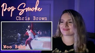 Pop Smoke quotWoo Babyquot ft Chris Brown Music Video REACTION [upl. by Ilanos]