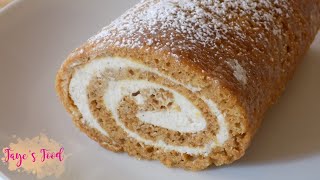 Moist amp Fluffy Pumpkin Roll [upl. by Vladimir]