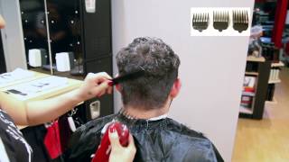 How to cut mens hair with clippers and The Fade comb [upl. by Magulac]