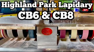 Highland Park Lapidary CB6 amp CB8 Cabbing Machines  One week review 💎 [upl. by Kyriako]