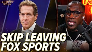 Shannon Sharpe reacts to Skip Bayless leaving Undisputed amp Fox Sports  Nightcap [upl. by Fortna]