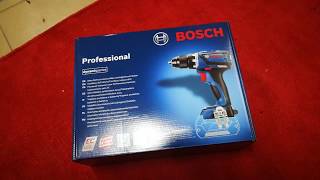 Unpacking  unboxing Cordless Combi Bosch GSB 18 VEC solo 06019E9100 [upl. by Boonie63]