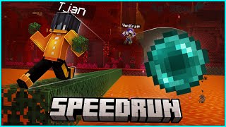 WER hat nach 3 STUNDEN SPEEDRUN die BESSERE ZEIT 🤔 SET SEED MINECRAFT SPEEDRUN BATTLE 🏃💨 [upl. by Delgado77]