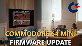 GELMİŞ GEÇMİŞ EN ÇOK SATAN BİLGİSAYAR MODELİ 😎 The C64 Mini Firmware Update  Tüm C64 Oyunları 🕹️ [upl. by Adnalay]