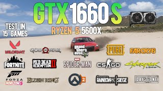 GTX 1660 Super Test in 16 Games in 2023 ft Ryzen 5 5600X [upl. by Pros]