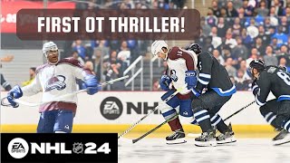 NHL 24  BE A PRO  MOVING UP THE CALDER LEADERBOARD [upl. by Yvel]