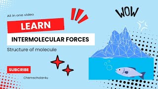 What are intermolecular forces types of intermolecular forces [upl. by Sink779]