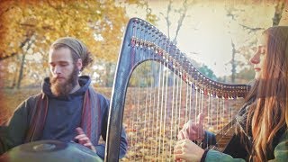 LUMINESCENT Harp amp Handpan ° N U A G E S ° [upl. by Ahsrats]