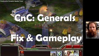 Command amp Conquer Generals now on Steam Overview and gameplay and DirectX 81 or higher error fix [upl. by Modesta]